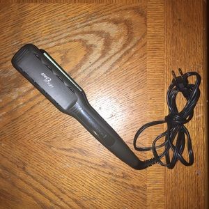 Remington went to straight flat iron